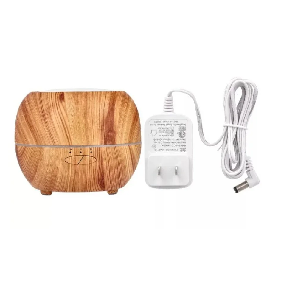 artnaturals Aroma Oil Diffuser Ultrasonic Humidifier 150 ML Tank, Wood Grain
